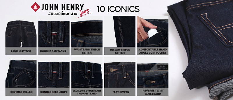 JOHN HENRY จบทุกปัญหายีนส์กวนใจ เปิดตัว JOHN HENRY JEANS ชวนหนุ่มๆ #ใส่แล้วเล่า  #ยีนส์ดีที่แตกต่าง