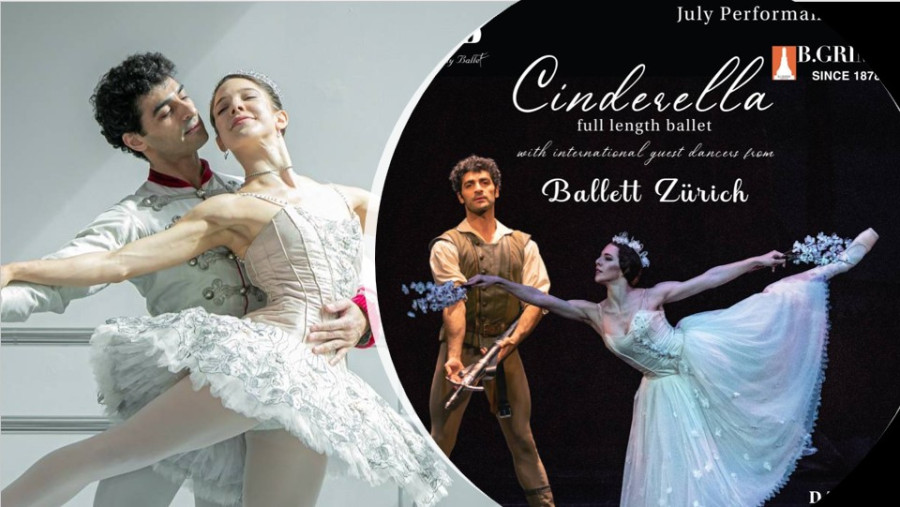 “Cinderella” บัลเลต์เต็มองก์ เวิลด์พรีเมียร์ โดยบางกอกซิตี้บัลเลต์