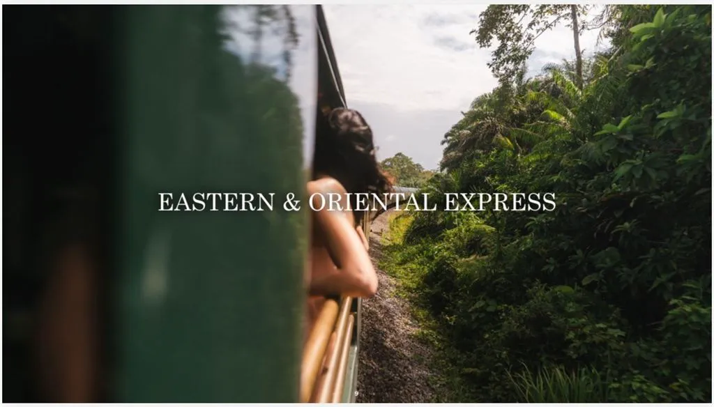 “ททท. ขานรับนโยบายท่องเที่ยวมูลค่าสูง ผนึก Eastern & Oriental Express ยกระดับประสบการณ์ท่องเที่ยวไทย ดึงนักท่องเที่ยวคุณภาพจากทั่วโลก”